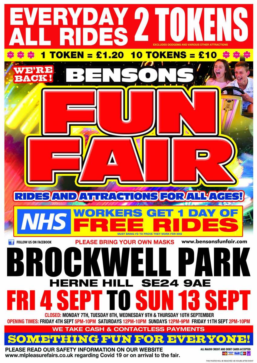 Bensons A2 Poster Brockwell 2020