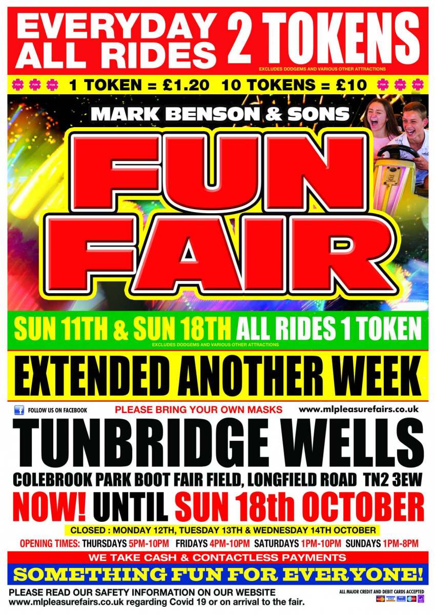 Bensons A2 Poster Tunbridge Wells