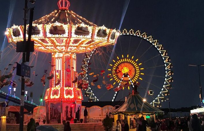 Vintage carousel hire for events in Kent, perfect for Instagram photo opportunities